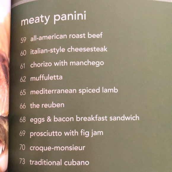 Panini cookbook by Melanie Barnard - Picture 7 of 8